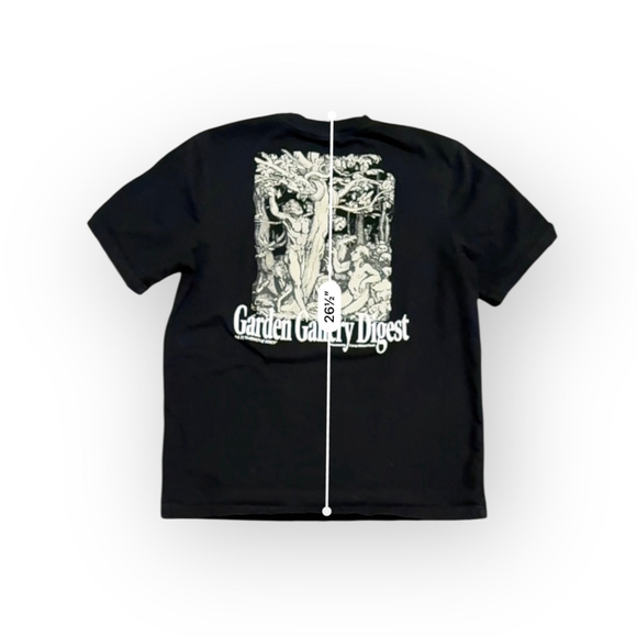 Pacsun Men's Coney Island Picnic Eco Garden Gallery Graphic T-Shirt Black Sz Med - Picture 5 of 8